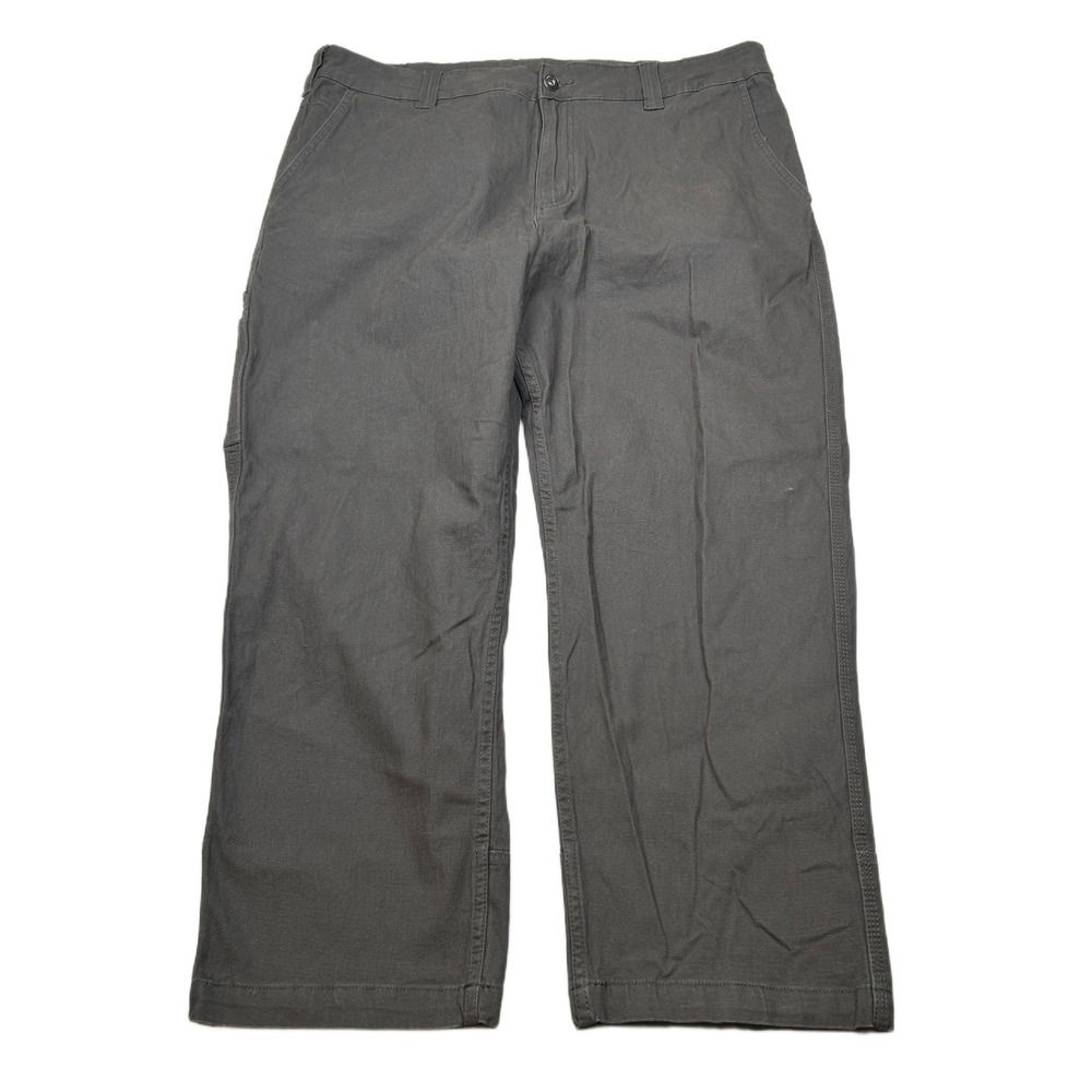 Colorado Clothing Carpenter Pants Mens 38x27 Gray Work‎ Utility Relaxed Fit